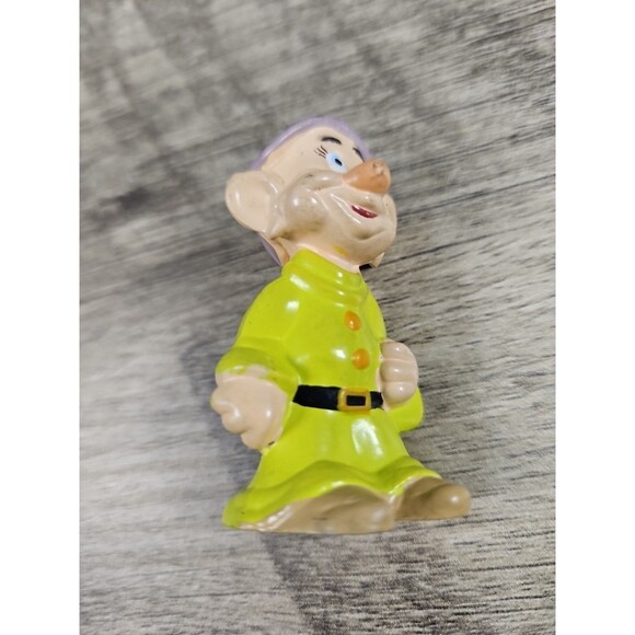 Dopey Vintage Disney Applause PVC Cake Topper Figure Snow White 7 Dwarves - Picture 3 of 4